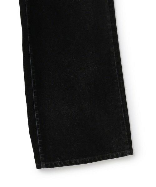 L size ONWARD(大きいサイズ) / エルサイズオンワード その他パンツ | 【SLOW/一部店舗限定】フロッキーデニム ワイドパンツ | 詳細8