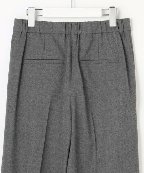 L size ONWARD(大きいサイズ) / エルサイズオンワード その他パンツ | 【SHIHOさん着用】ソフトウールブレンドワイド パンツ | 詳細25