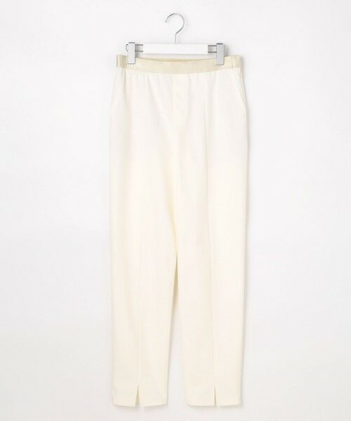 L size ONWARD(大きいサイズ) / エルサイズオンワード その他パンツ | 【17号サイズまで展開・SHIHOさん着用】ジョーゼットニット パンツ | 詳細6