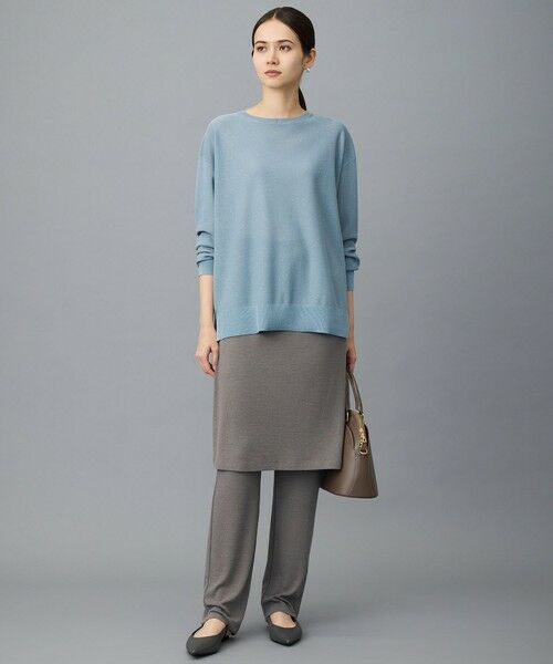 L size ONWARD(大きいサイズ) / エルサイズオンワード その他パンツ | 【SHIHOさん着用】レギスカ パンツ | 詳細7