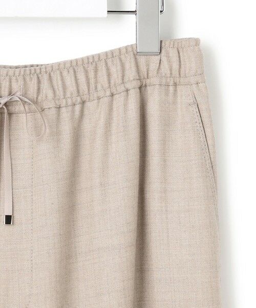 L size ONWARD(大きいサイズ) / エルサイズオンワード その他パンツ | 【洗える】ハイカウントフラノ ドロスト ワイド パンツ | 詳細16