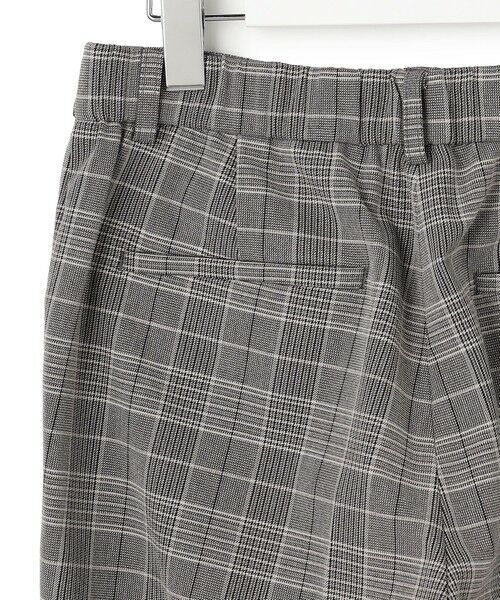 L size ONWARD(大きいサイズ) / エルサイズオンワード その他パンツ | 【Oggi掲載/洗える】ウォームストレッチ チェック テーパード パンツ | 詳細10