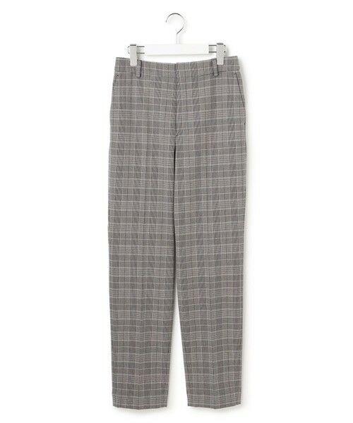 L size ONWARD(大きいサイズ) / エルサイズオンワード その他パンツ | 【Oggi掲載/洗える】ウォームストレッチ チェック テーパード パンツ | 詳細3