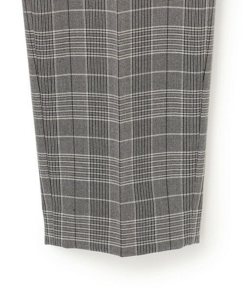 L size ONWARD(大きいサイズ) / エルサイズオンワード その他パンツ | 【Oggi掲載/洗える】ウォームストレッチ チェック テーパード パンツ | 詳細6