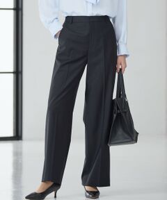 L size ONWARD(大きいサイズ) / エルサイズオンワード その他パンツ | 【セットアップ着用】ファインネスウール ワイド パンツ