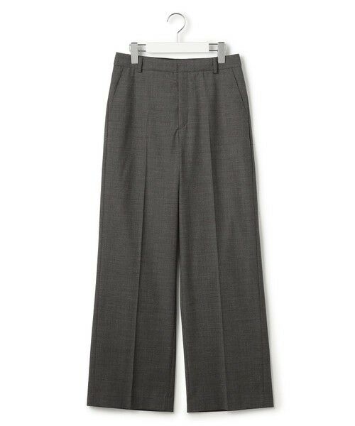 L size ONWARD(大きいサイズ) / エルサイズオンワード その他パンツ | 【セットアップ着用】ファインネスウール ワイド パンツ | 詳細3