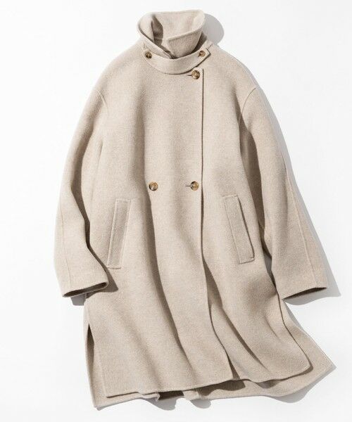 L size ONWARD(大きいサイズ) / エルサイズオンワード その他アウター | 【VERYベストアウター大賞「ロングアウター賞」受賞！/滝沢眞規子さん着用】 MANTECOPure リバー チェスターコート | 詳細5