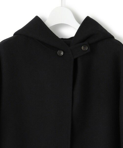 L size ONWARD(大きいサイズ) / エルサイズオンワード その他アウター | 【滝沢眞規子さん着用/VERY掲載】MANTECOPureリバー フード ロングコート | 詳細20