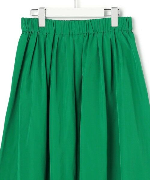 L size ONWARD(大きいサイズ) / エルサイズオンワード ミニ・ひざ丈スカート | エステルメモリータフタ キャザースカート | 詳細10