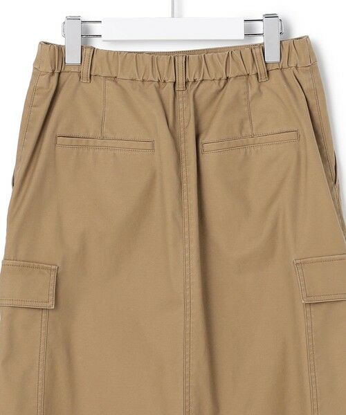 L size ONWARD(大きいサイズ) / エルサイズオンワード ミニ・ひざ丈スカート | 【SLOW/一部店舗限定】ミリタリーボトム カーゴスカート | 詳細5