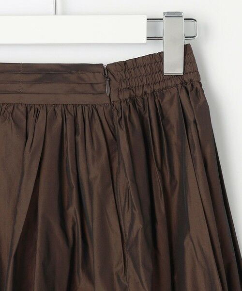 L size ONWARD(大きいサイズ) / エルサイズオンワード ミニ・ひざ丈スカート | グロッシータフタ スカート | 詳細18