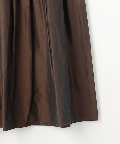 L size ONWARD(大きいサイズ) / エルサイズオンワード ミニ・ひざ丈スカート | グロッシータフタ スカート | 詳細19