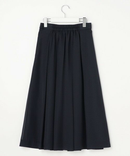 L size ONWARD(大きいサイズ) / エルサイズオンワード ミニ・ひざ丈スカート | シャイニータック スカート | 詳細9