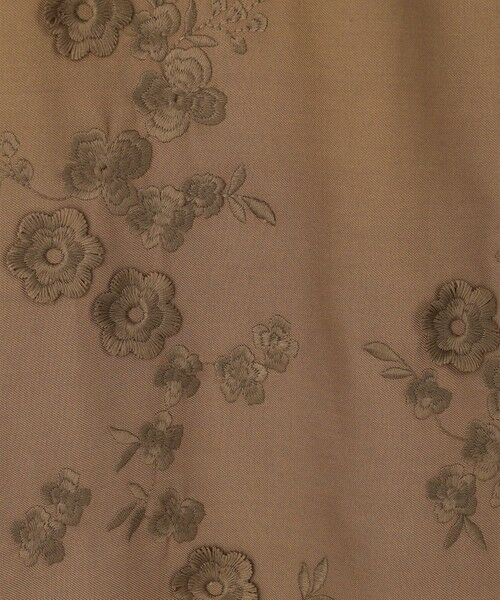 L size ONWARD(大きいサイズ) / エルサイズオンワード ミニ・ひざ丈スカート | 【SHIHOさん着用】エンブロイダリー スカート | 詳細9