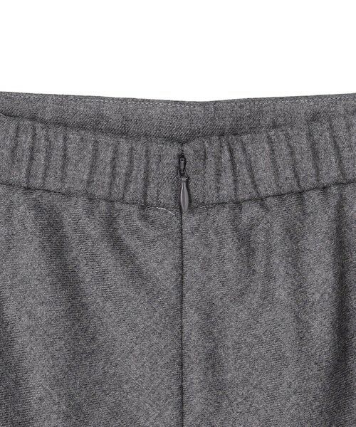 L size ONWARD(大きいサイズ) / エルサイズオンワード ミニ・ひざ丈スカート | 【洗える】ハイカウントフラノ フレア スカート | 詳細12