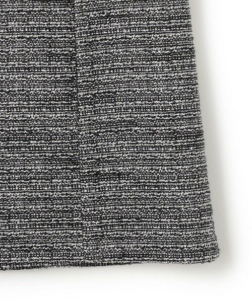 L size ONWARD(大きいサイズ) / エルサイズオンワード ミニ・ひざ丈スカート | ライトシャインツイード スカート | 詳細10