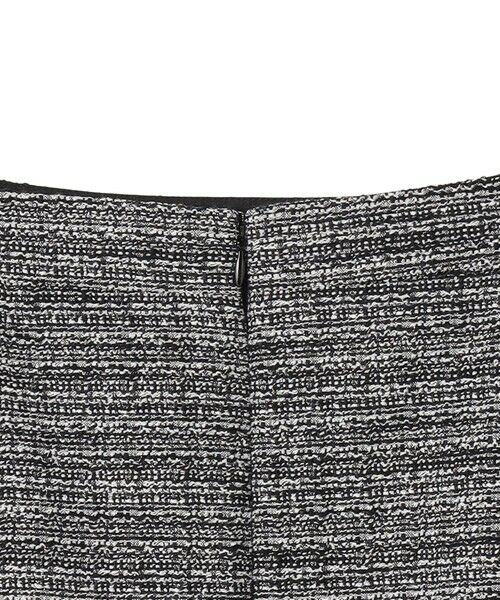 L size ONWARD(大きいサイズ) / エルサイズオンワード ミニ・ひざ丈スカート | ライトシャインツイード スカート | 詳細9