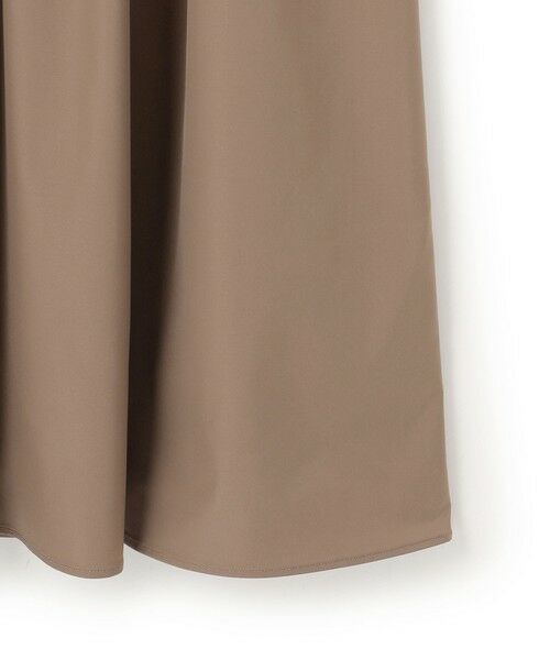 L size ONWARD(大きいサイズ) / エルサイズオンワード ミニ・ひざ丈スカート | 【撥水加工/洗える】ブライトタフタ タック スカート | 詳細11