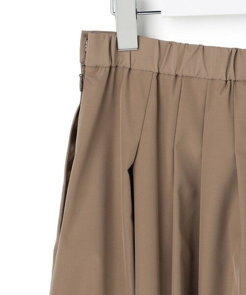 L size ONWARD(大きいサイズ) / エルサイズオンワード ミニ・ひざ丈スカート | 【撥水加工/洗える】ブライトタフタ タック スカート | 詳細15