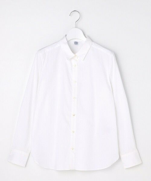 L size ONWARD(大きいサイズ) / エルサイズオンワード シャツ・ブラウス | BEZコットンナイロン ストライプ シャツカラー ブラウス | 詳細3