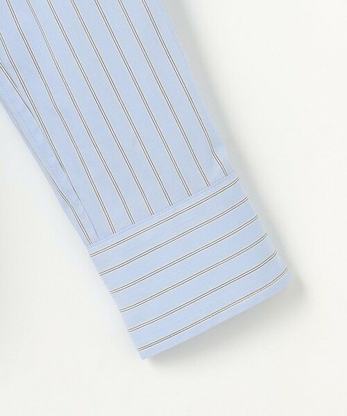 L size ONWARD(大きいサイズ) / エルサイズオンワード シャツ・ブラウス | BEZコットンナイロン ストライプ シャツカラー ブラウス | 詳細17