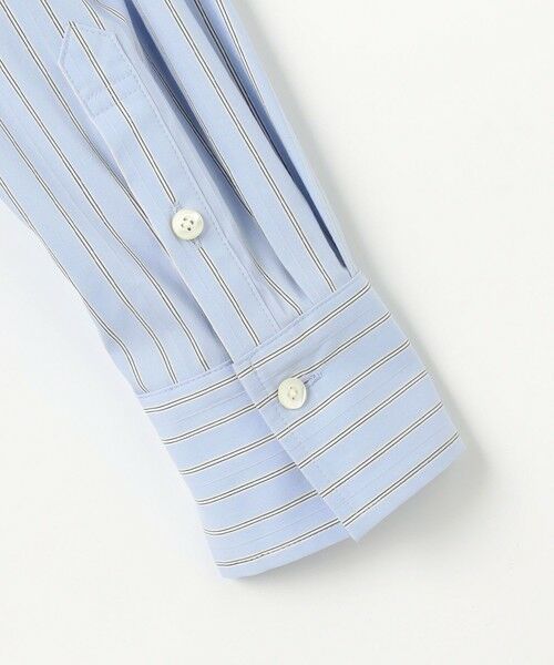 L size ONWARD(大きいサイズ) / エルサイズオンワード シャツ・ブラウス | BEZコットンナイロン ストライプ シャツカラー ブラウス | 詳細20