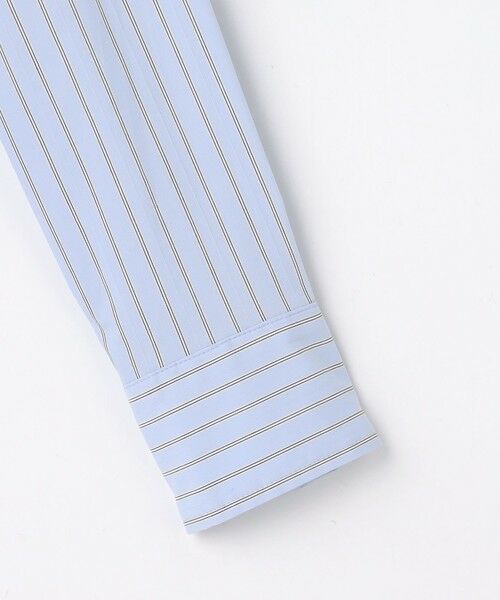 L size ONWARD(大きいサイズ) / エルサイズオンワード シャツ・ブラウス | BEZコットンナイロン ストライプ シャツカラー ブラウス | 詳細22