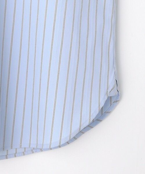 L size ONWARD(大きいサイズ) / エルサイズオンワード シャツ・ブラウス | BEZコットンナイロン ストライプ シャツカラー ブラウス | 詳細23