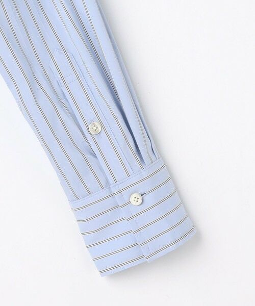 L size ONWARD(大きいサイズ) / エルサイズオンワード シャツ・ブラウス | BEZコットンナイロン ストライプ シャツカラー ブラウス | 詳細24