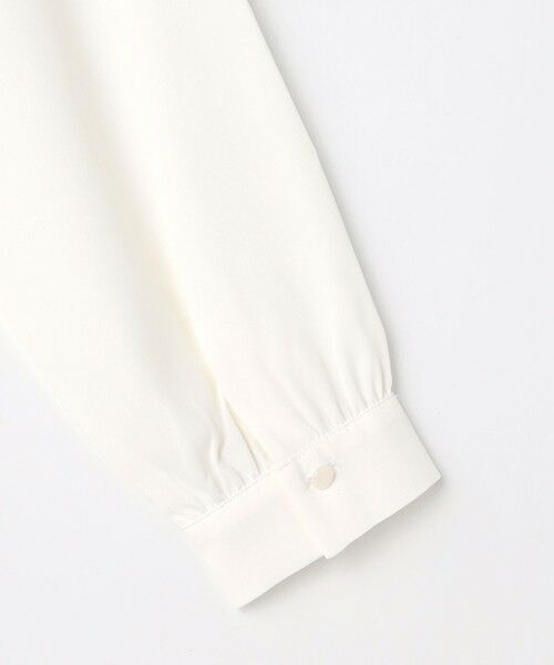 L size ONWARD(大きいサイズ) / エルサイズオンワード シャツ・ブラウス | フリルネックスタンド ブラウス | 詳細10