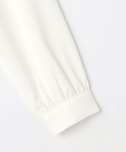 L size ONWARD(大きいサイズ) / エルサイズオンワード シャツ・ブラウス | フリルネックスタンド ブラウス | 詳細11