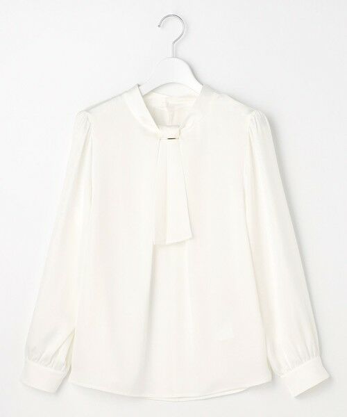 L size ONWARD(大きいサイズ) / エルサイズオンワード シャツ・ブラウス | 【4WAY】長袖 ボウブラウス | 詳細5