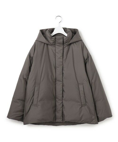 L size ONWARD(大きいサイズ) / エルサイズオンワード ダウンジャケット・ベスト | 【WEB&一部店舗限定】ステッチレス フーデット ダウン | 詳細12