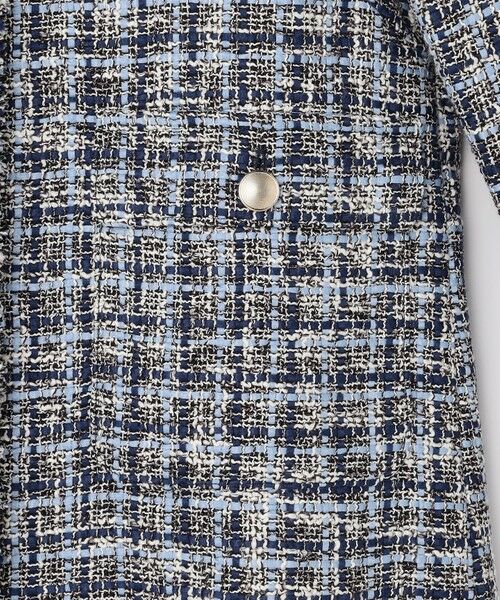 L size ONWARD(大きいサイズ) / エルサイズオンワード ノーカラージャケット | ファニーツイード ジャケット | 詳細13