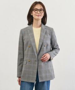 L size ONWARD(大きいサイズ) / エルサイズオンワード テーラードジャケット | ANASTASIAトロ ダブル ジャケット