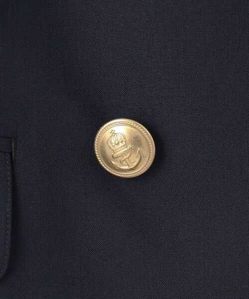 L size ONWARD(大きいサイズ) / エルサイズオンワード テーラードジャケット | ANASTASIAトロ ダブル ジャケット | 詳細5