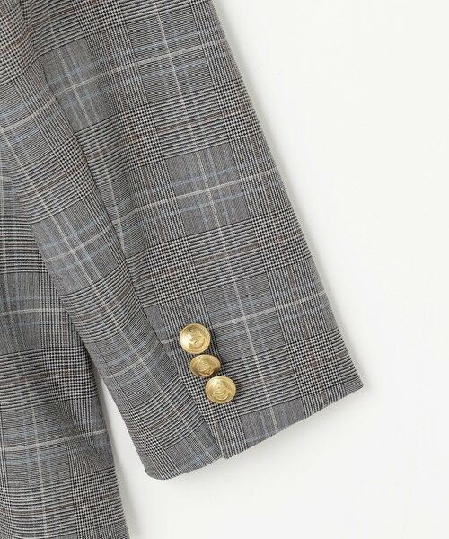 L size ONWARD(大きいサイズ) / エルサイズオンワード テーラードジャケット | ANASTASIAトロ ダブル ジャケット | 詳細21