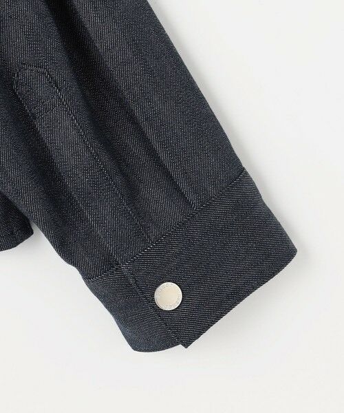 L size ONWARD(大きいサイズ) / エルサイズオンワード その他アウター | セルロースシャンブレー ジャケット | 詳細11