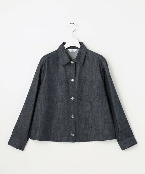 L size ONWARD(大きいサイズ) / エルサイズオンワード その他アウター | セルロースシャンブレー ジャケット | 詳細4