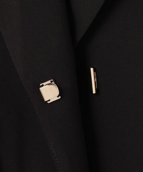 L size ONWARD(大きいサイズ) / エルサイズオンワード その他アウター | セレモニーダブルクロス ジレ | 詳細9