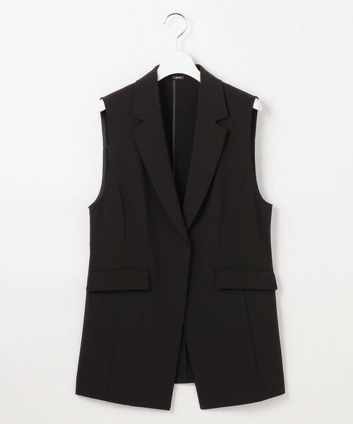 L size ONWARD(大きいサイズ) / エルサイズオンワード その他アウター | セレモニーダブルクロス ジレ | 詳細3