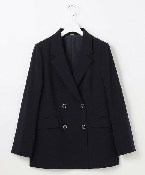L size ONWARD(大きいサイズ) / エルサイズオンワード テーラードジャケット | セレモニーダブルクロス テーラードジャケット | 詳細19