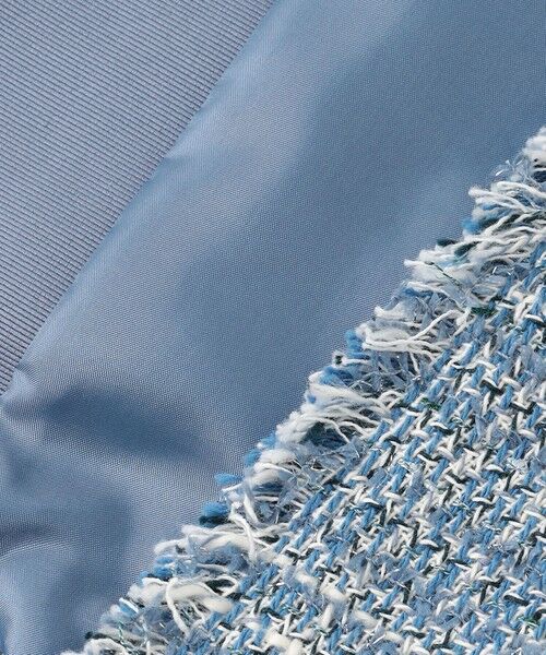 L size ONWARD(大きいサイズ) / エルサイズオンワード ノーカラージャケット | ファンシーノットツイードノーカラー ジャケット | 詳細15