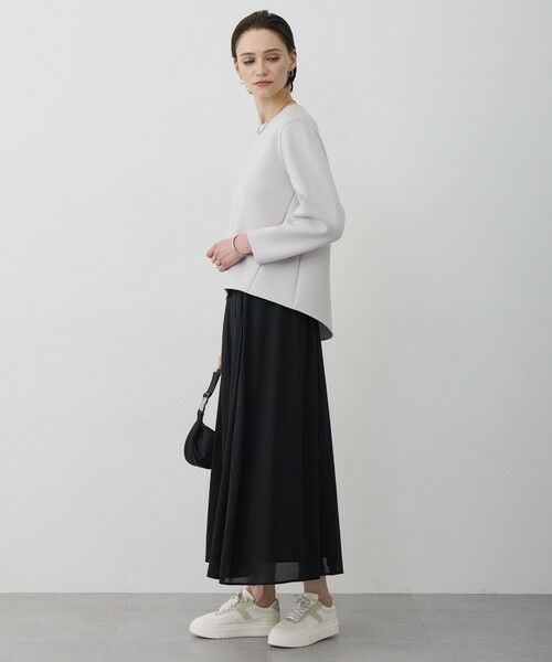 L size ONWARD(大きいサイズ) / エルサイズオンワード カットソー | 【WEB限定カラーあり】ソフトダンボール スリットテール プルオーバー | 詳細3