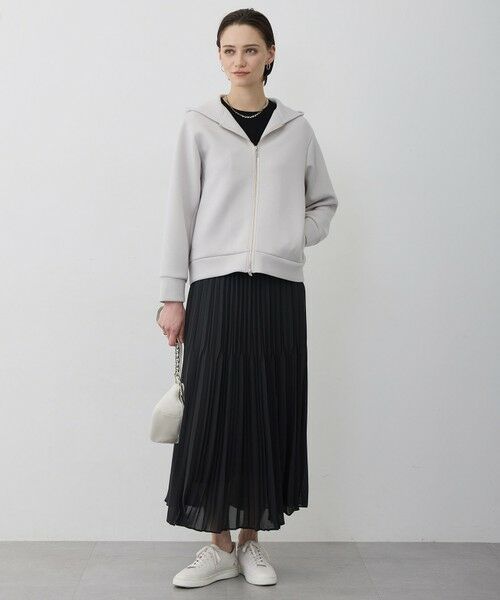 L size ONWARD(大きいサイズ) / エルサイズオンワード パーカー | 【WEB限定カラーあり】ソフトダンボール ジップアップ フーディ | 詳細5