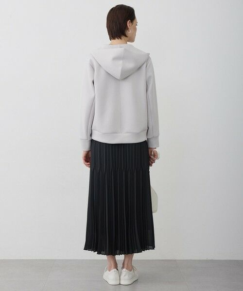 L size ONWARD(大きいサイズ) / エルサイズオンワード パーカー | 【WEB限定カラーあり】ソフトダンボール ジップアップ フーディ | 詳細6