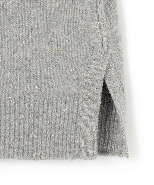 L size ONWARD(大きいサイズ) / エルサイズオンワード ニット・セーター | シャインノットカシミヤブレンド プルオーバーニット | 詳細8
