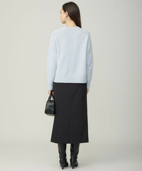 L size ONWARD(大きいサイズ) / エルサイズオンワード ニット・セーター | シャインノットカシミヤブレンド プルオーバーニット | 詳細13