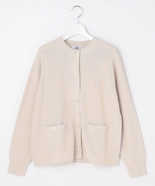 L size ONWARD(大きいサイズ) / エルサイズオンワード その他アウター | ORGANIC GASS COTTON クルーネック カーディガン | 詳細3