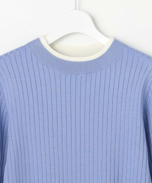 L size ONWARD(大きいサイズ) / エルサイズオンワード ニット・セーター | 【WEB・一部店舗限定】ダブルカラー ニット | 詳細20